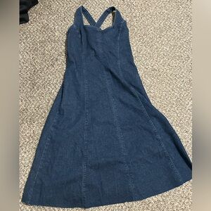 GAP Blue Denim Dress
